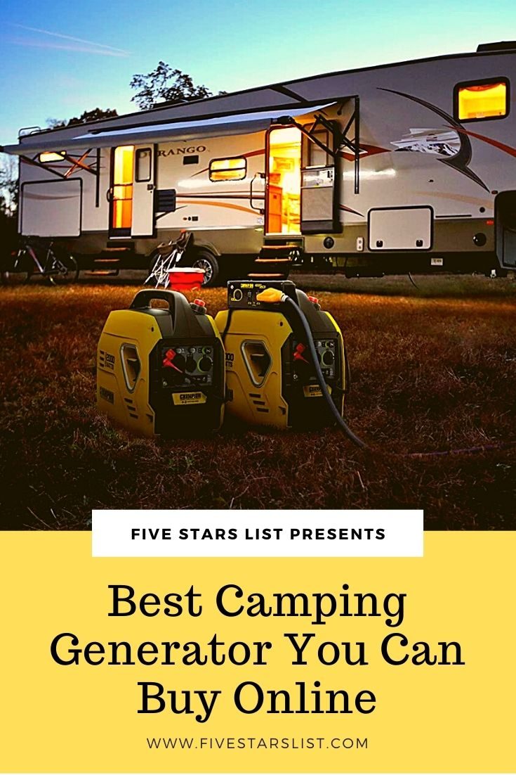 Best Camping Generator You Can Buy Online