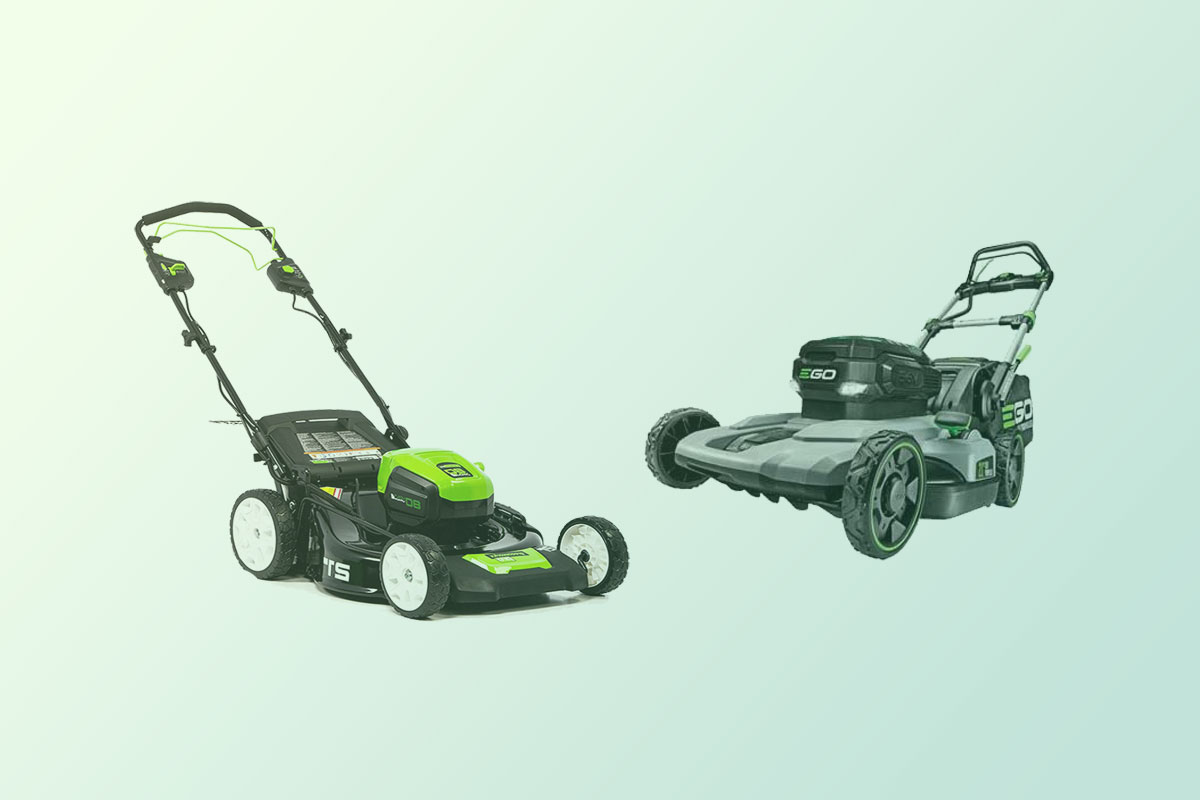 Best Self-propelled Electric Cordless Lawnmower Standoff